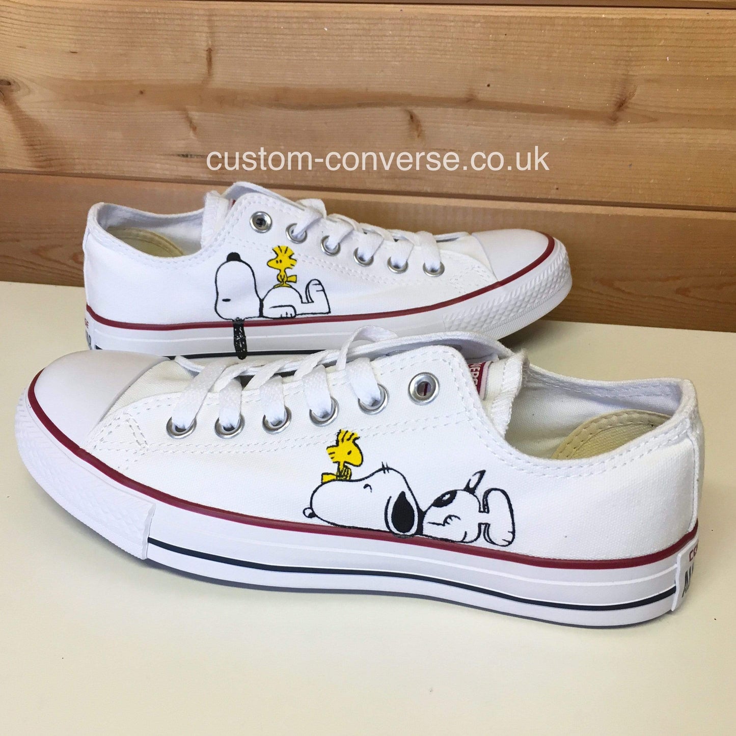 Snoopy & Woodstock - Custom Converse Ltd.