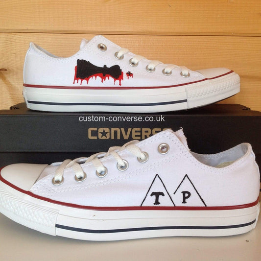 To Kill A King Bloodstain & Twin Peaks - Custom Converse Ltd.