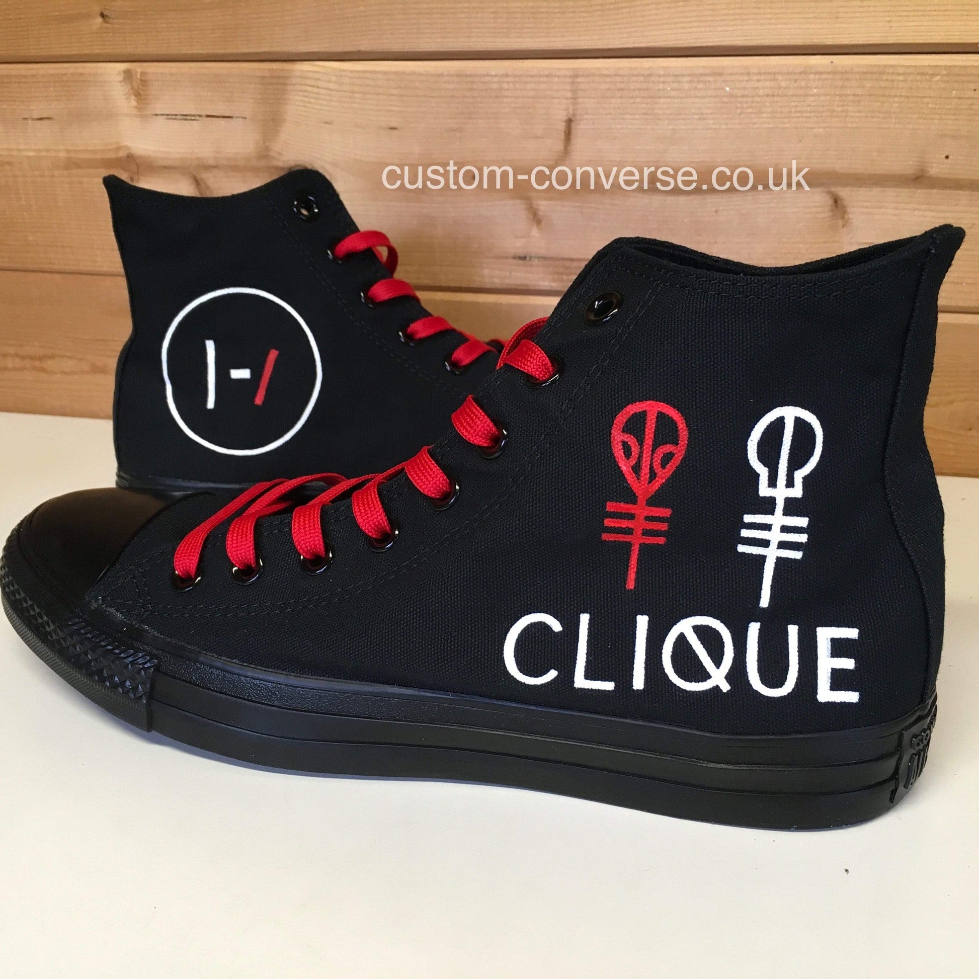 Twenty One Pilots Clique - Custom Converse Ltd.