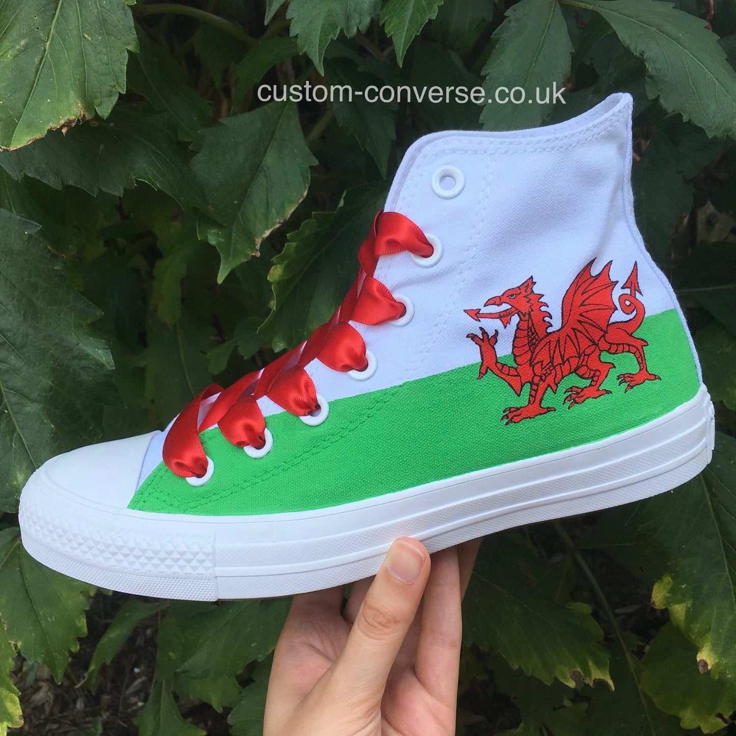 Welsh Flag - Custom Converse Ltd.
