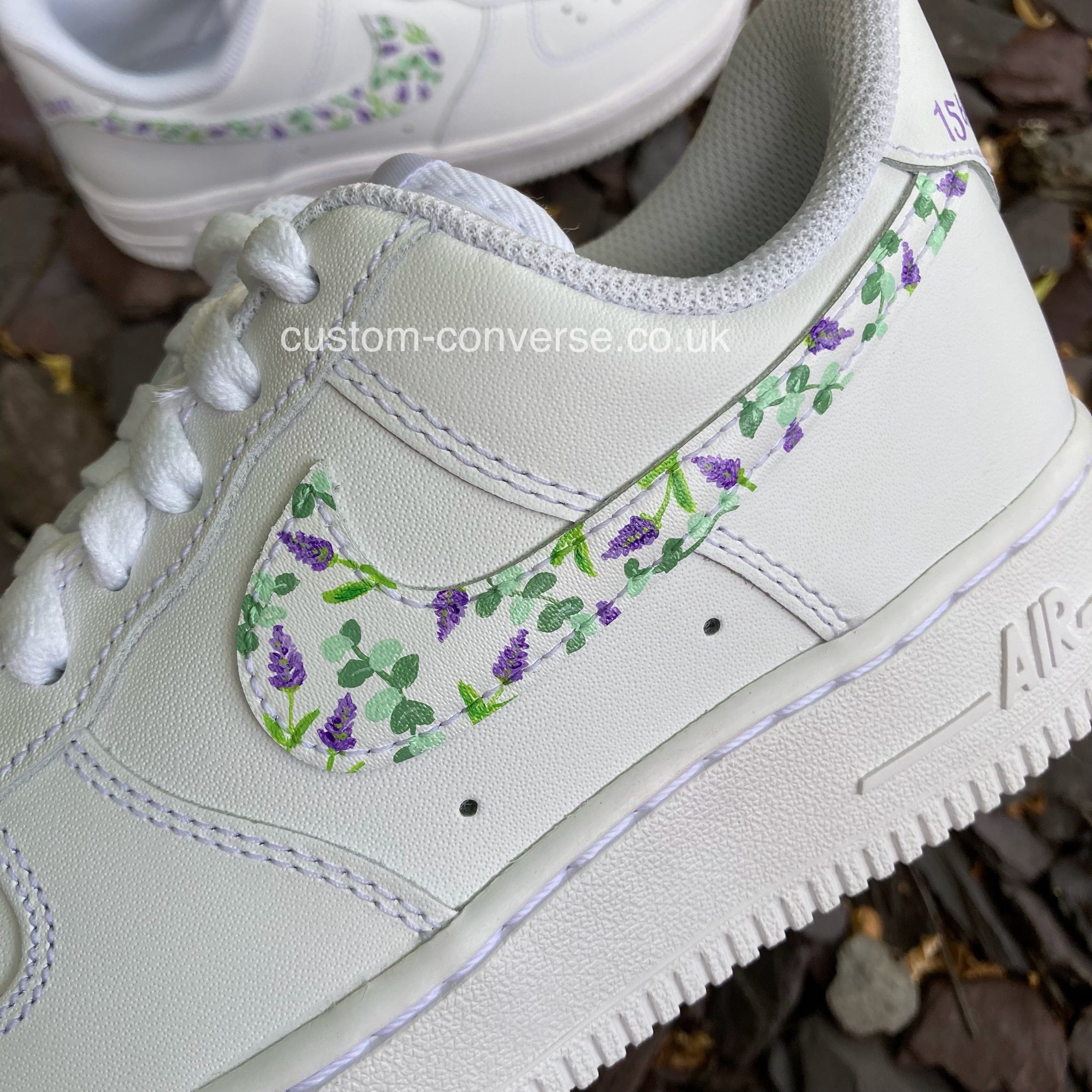 Nike af1 2024 custom swoosh