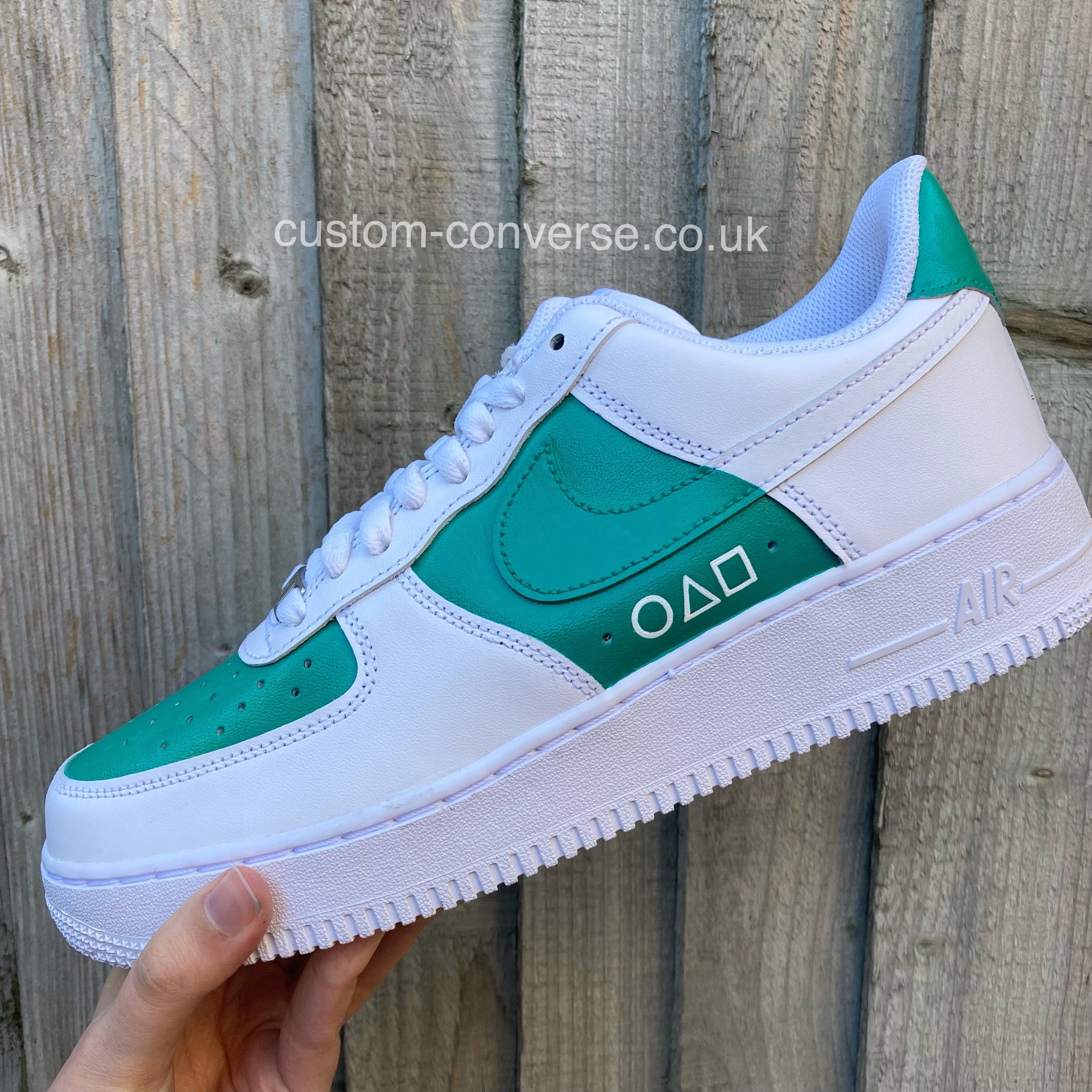 squid game nike shoes